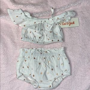 Newborn cat and jack star outfit